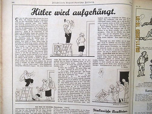1930 BOUND REICHSBANNER NEWSPAPERS