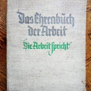 THIRD REICH PHOTO BOOKS ABOUT THE DEUTSCHE ARBEITSFRONT