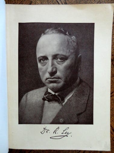THIRD REICH PHOTO BOOKS ABOUT THE DEUTSCHE ARBEITSFRONT