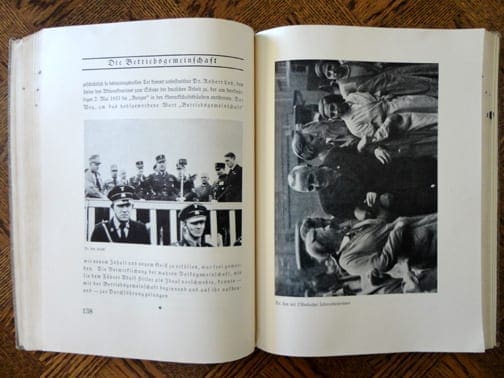 THIRD REICH PHOTO BOOKS ABOUT THE DEUTSCHE ARBEITSFRONT