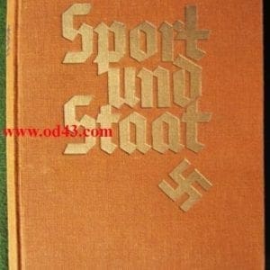 1934 PHOTO BOOK ON ORGANIZED SPORT IN NAZI GERMANY