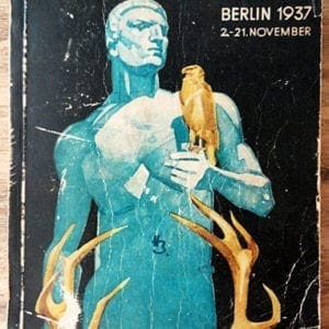 1937 NAZI HUNTING EXHIBITION IN BERLIN CATALOG