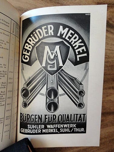 1937 NAZI HUNTING EXHIBITION IN BERLIN CATALOG