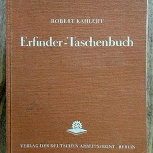 1939 D.A.F. GUIDE FOR THE GERMAN INVENTOR