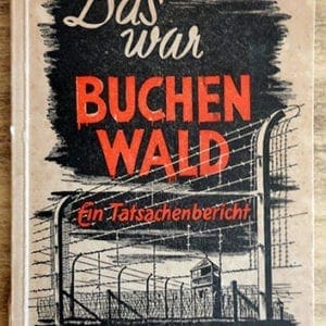 1950s PHOTO BOOK ON BUCHENWALD CONCENTRATION CAMP