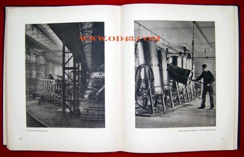 PHOTO BOOK HONORING THE GERMAN LABORER