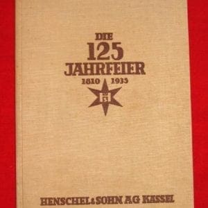 1935 NAZI PHOTOBOOK 125 YEARS HENSCHEL & SOHN