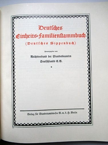 Familien Stammbuch DeLuxe 0521 Sta 3