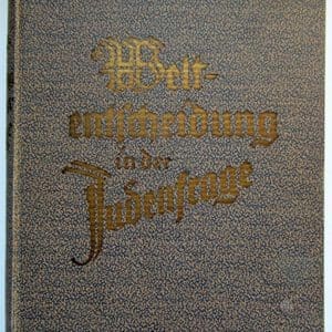 Weltentscheidung Judenfrage 1021 Sta 1