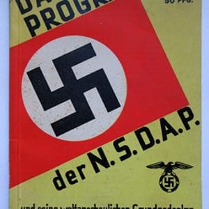 Programm NSDAP 1121 Sta 1