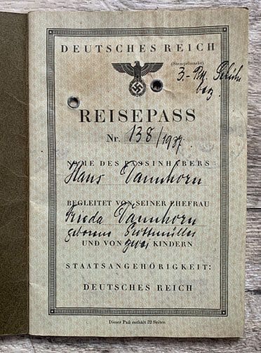 NSDAP Documents 0123 TD 18
