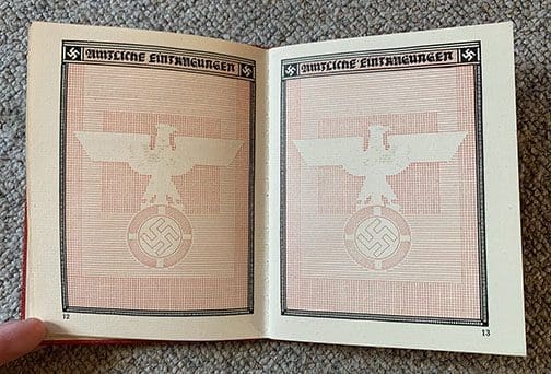NSDAP Documents 0123 TD 7