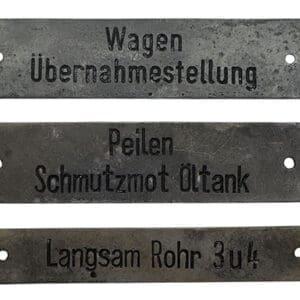 U-Boot plaques I 0325 AL 1