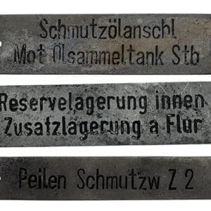 U-Boot plaques I 0325 AL 5